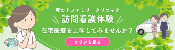 訪問看護体験チラシ